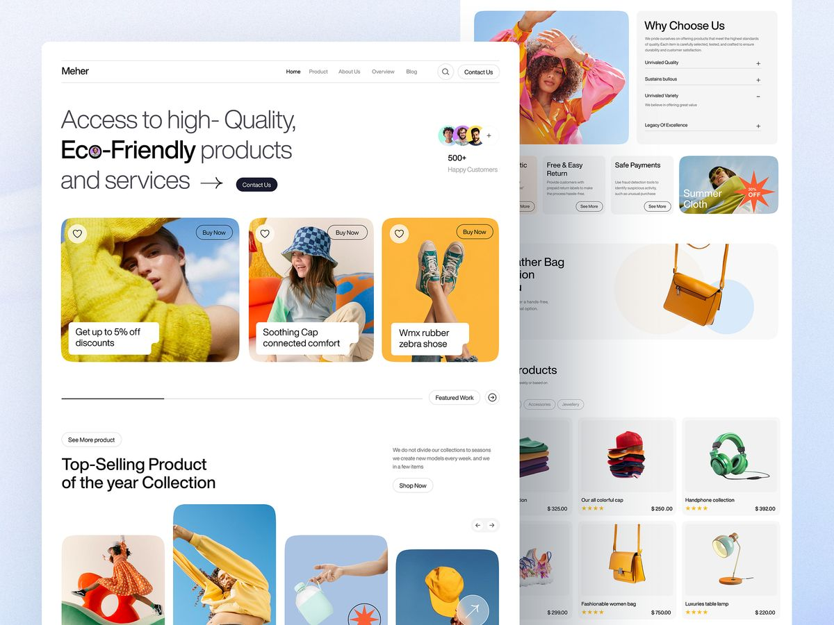 eCommerce Store with Admin Panel